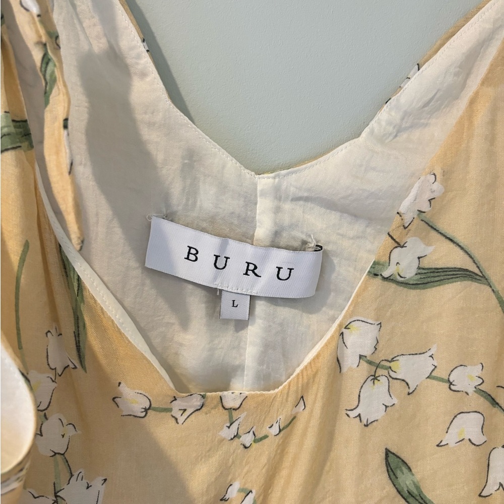 BURU Tie Top sz L - Picture 7 of 8